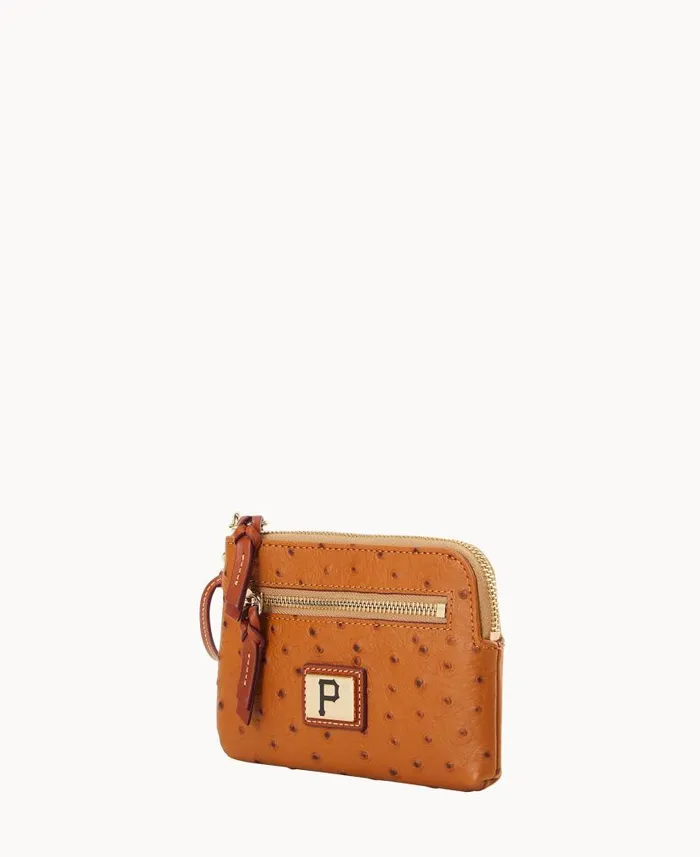 Dooney and Bourke MLB Pirates Zip Around Wristlet Pirates WomenMen Wallets
