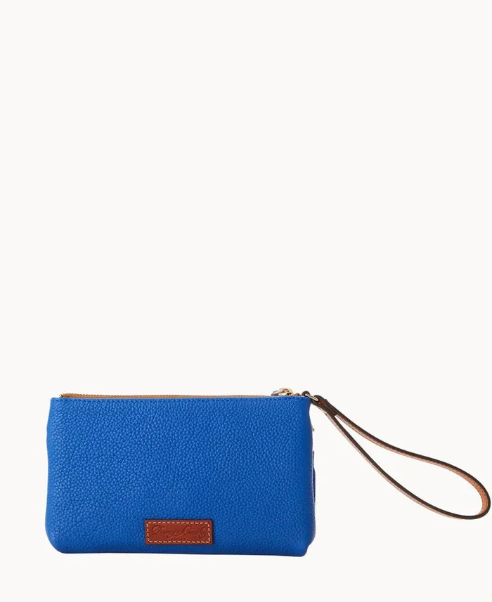 Dooney and Bourke MLB Rangers Double Zip Wristlet Rangers WomenMen Wallets
