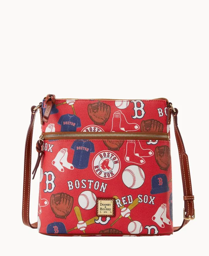 Dooney and Bourke MLB Red Sox Crossbody Red Sox WomenMen Crossbodies
