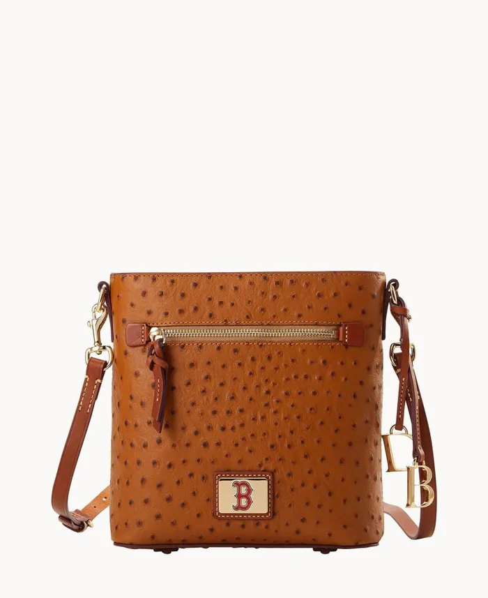 Dooney and Bourke MLB Red Sox Zip Crossbody Red Sox WomenMen Crossbodies