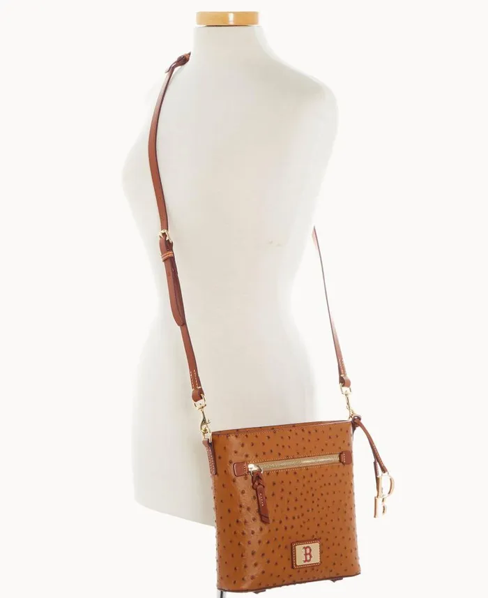 Dooney and Bourke MLB Red Sox Zip Crossbody Red Sox WomenMen Crossbodies