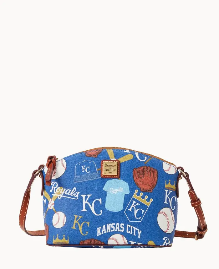 Dooney and Bourke MLB Royals Suki Crossbody Royals WomenMen Crossbodies