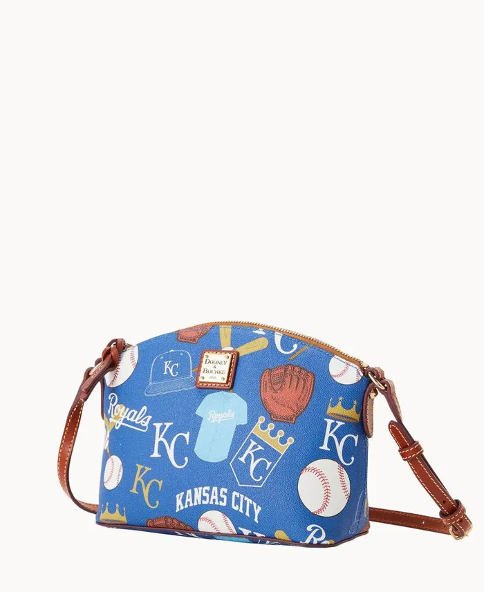 Dooney and Bourke MLB Royals Suki Crossbody Royals WomenMen Crossbodies