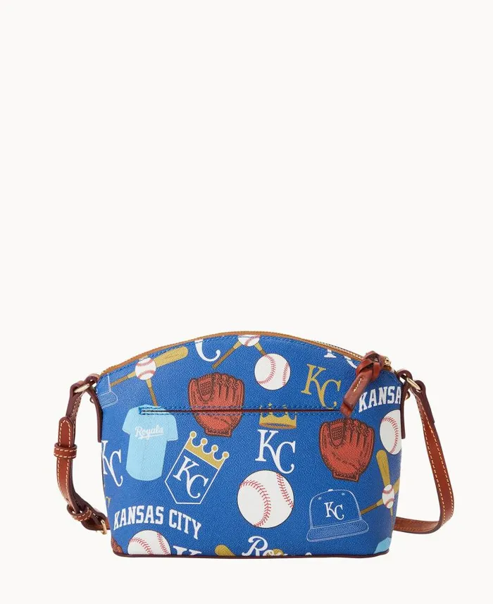 Dooney and Bourke MLB Royals Suki Crossbody Royals WomenMen Crossbodies