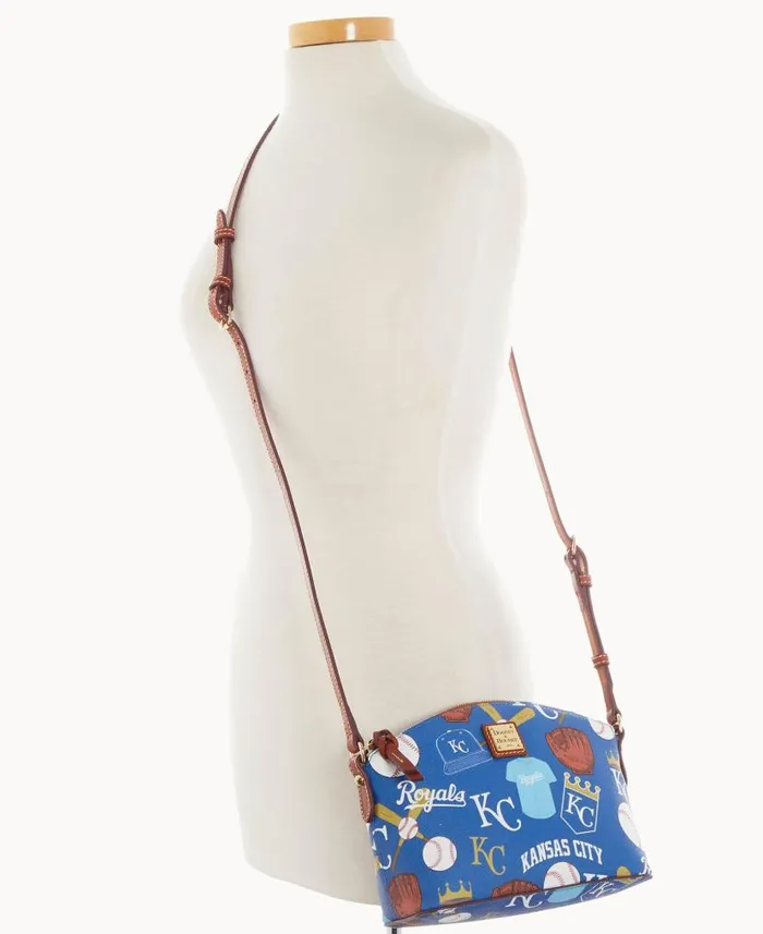 Dooney and Bourke MLB Royals Suki Crossbody Royals WomenMen Crossbodies