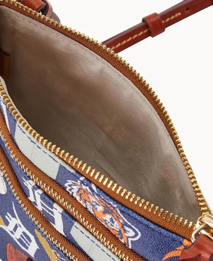 Dooney and Bourke MLB Tigers N S Triple Zip Crossbody Tigers WomenMen Crossbodies Dooney and Bourke MLB Tigers N S Triple Zip Crossbody Tigers WomenMen Crossbodies