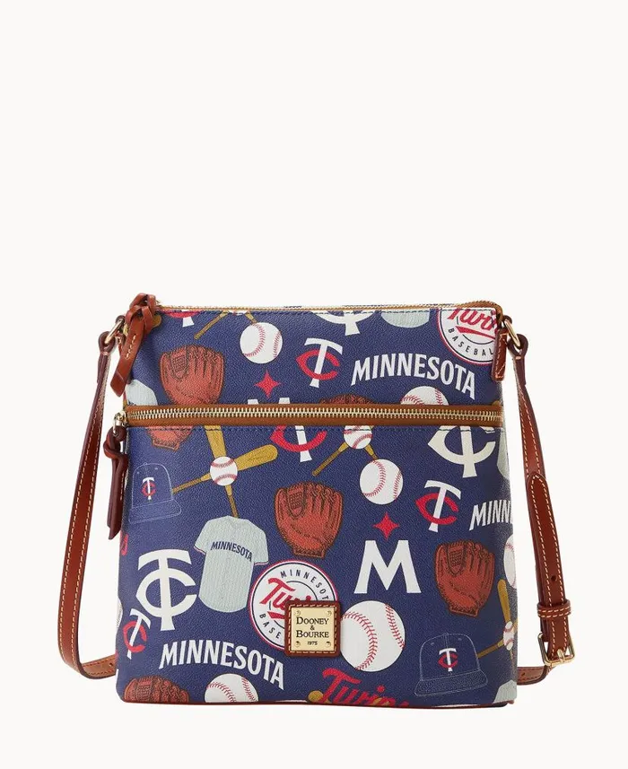 Dooney and Bourke MLB Twins Crossbody Twins WomenMen Crossbodies