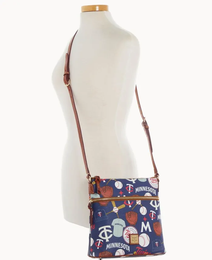 Dooney and Bourke MLB Twins Crossbody Twins WomenMen Crossbodies