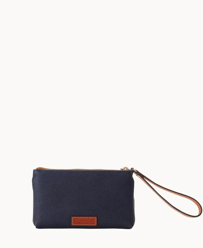 Dooney and Bourke MLB Twins Double Zip Wristlet Twins WomenMen Wallets