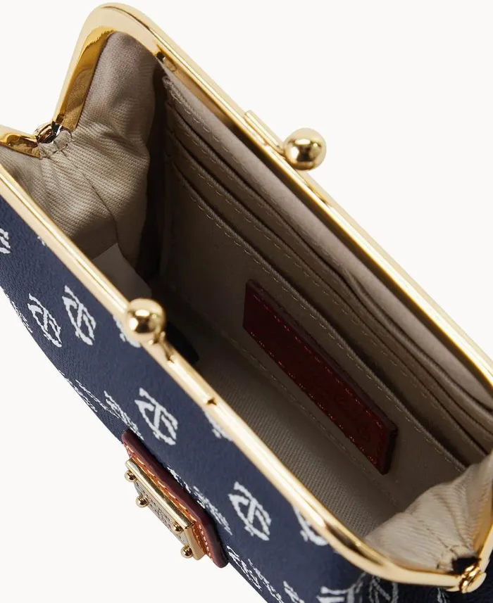 Dooney and Bourke MLB Twins Large Framed Purse Twins WomenMen Wallets