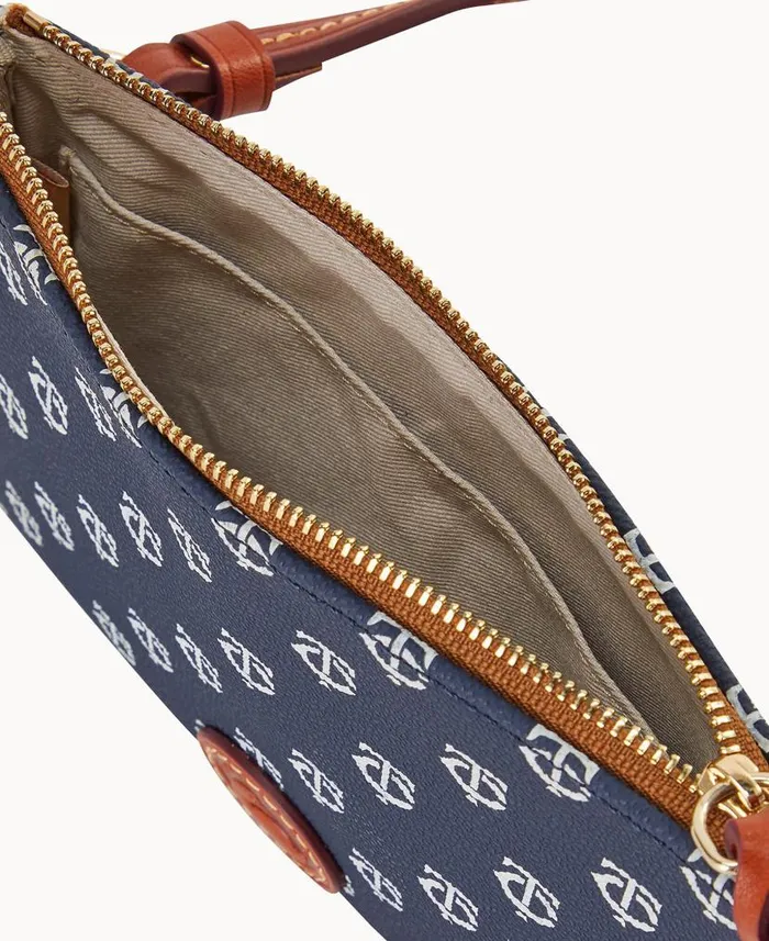 Dooney and Bourke MLB Twins Top Zip Crossbody Twins WomenMen Crossbodies
