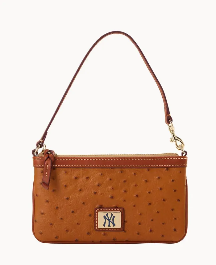 Dooney and Bourke MLB Yankees Large Slim Wristlet Yankees WomenMen Wallets