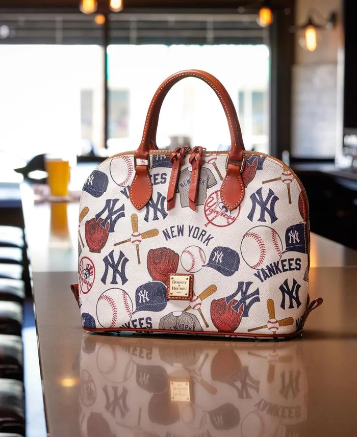 Dooney and Bourke MLB Yankees Zip Zip Satchel Yankees WomenMen Satchels