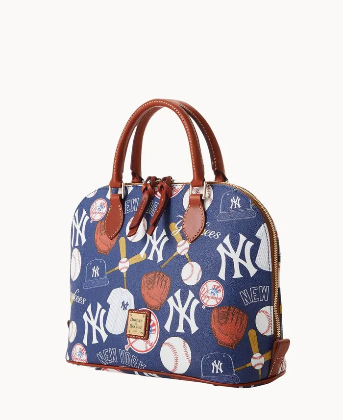 Dooney and Bourke MLB Yankees Zip Zip Satchel Yankees WomenMen Satchels