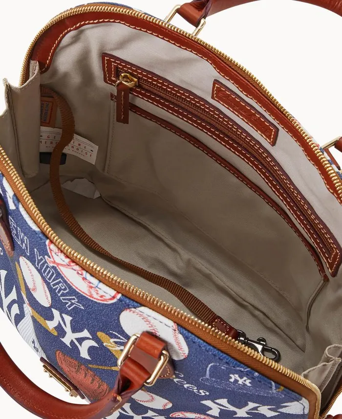Dooney and Bourke MLB Yankees Zip Zip Satchel Yankees WomenMen Satchels