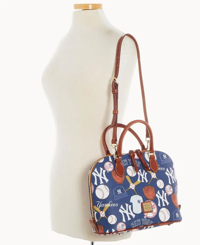 Dooney and Bourke MLB Yankees Zip Zip Satchel Yankees WomenMen Satchels