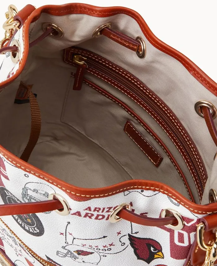 Dooney and Bourke NFL AZ Cardinals Drawstring Cardinals WomenMen Shoulder Bags Dooney and Bourke NFL AZ Cardinals Drawstring Cardinals WomenMen Shoulder Bags