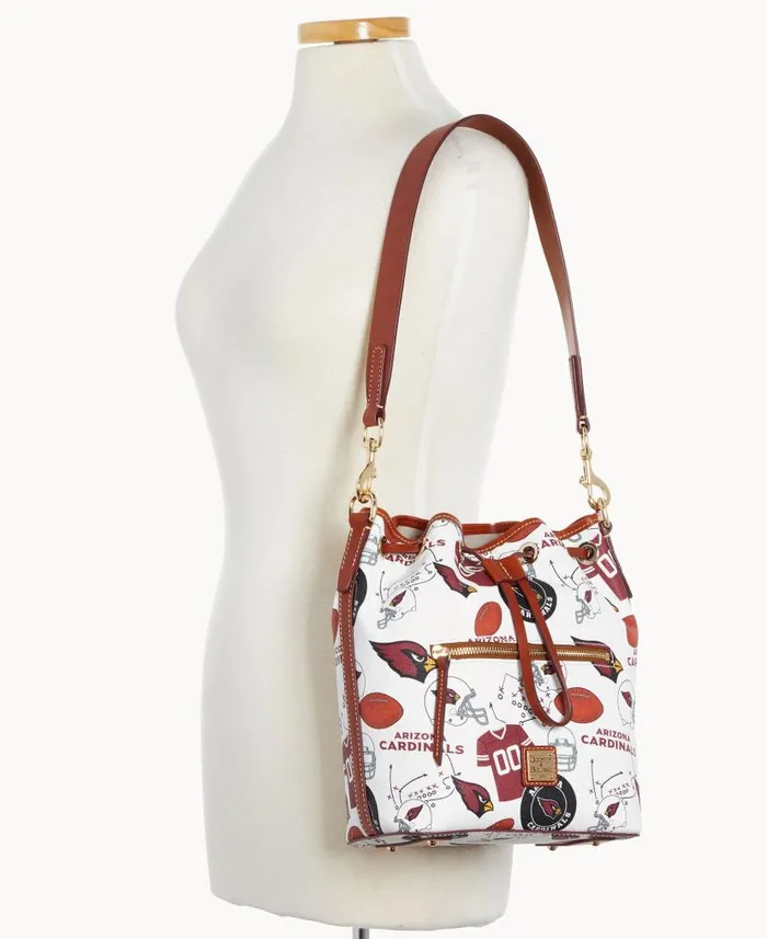 Dooney and Bourke NFL AZ Cardinals Drawstring Cardinals WomenMen Shoulder Bags Dooney and Bourke NFL AZ Cardinals Drawstring Cardinals WomenMen Shoulder Bags
