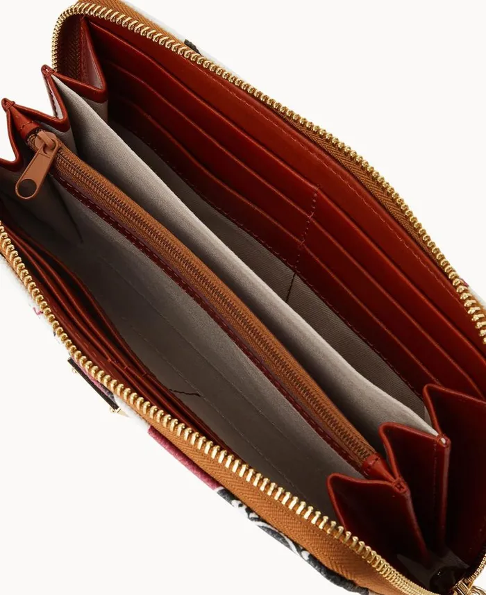 Dooney and Bourke NFL AZ Cardinals Large Zip Around Wristlet Cardinals WomenMen Wallets Dooney and Bourke NFL AZ Cardinals Large Zip Around Wristlet Cardinals WomenMen Wallets