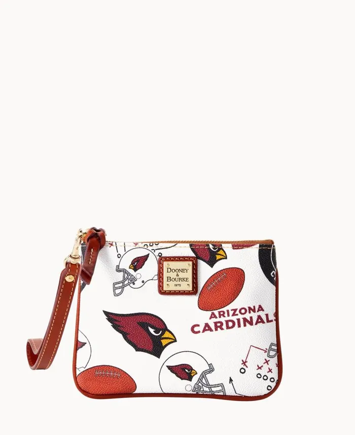 Dooney and Bourke NFL AZ Cardinals Stadium Wristlet Cardinals WomenMen Wallets