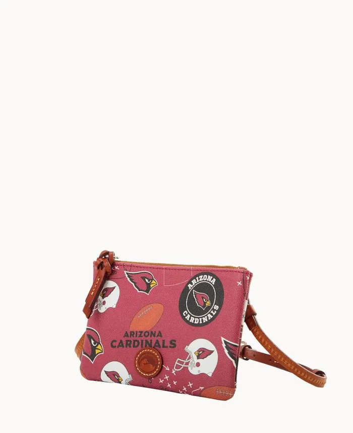 Dooney and Bourke NFL AZ Cardinals Top Zip Crossbody Cardinals WomenMen Crossbodies Dooney and Bourke NFL AZ Cardinals Top Zip Crossbody Cardinals WomenMen Crossbodies