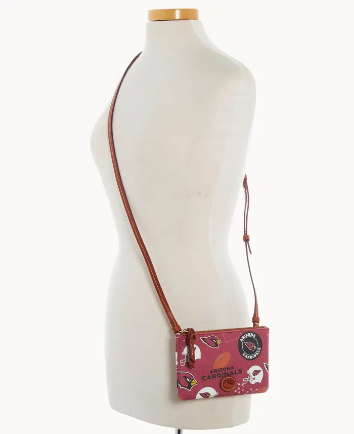 Dooney and Bourke NFL AZ Cardinals Top Zip Crossbody Cardinals WomenMen Crossbodies Dooney and Bourke NFL AZ Cardinals Top Zip Crossbody Cardinals WomenMen Crossbodies