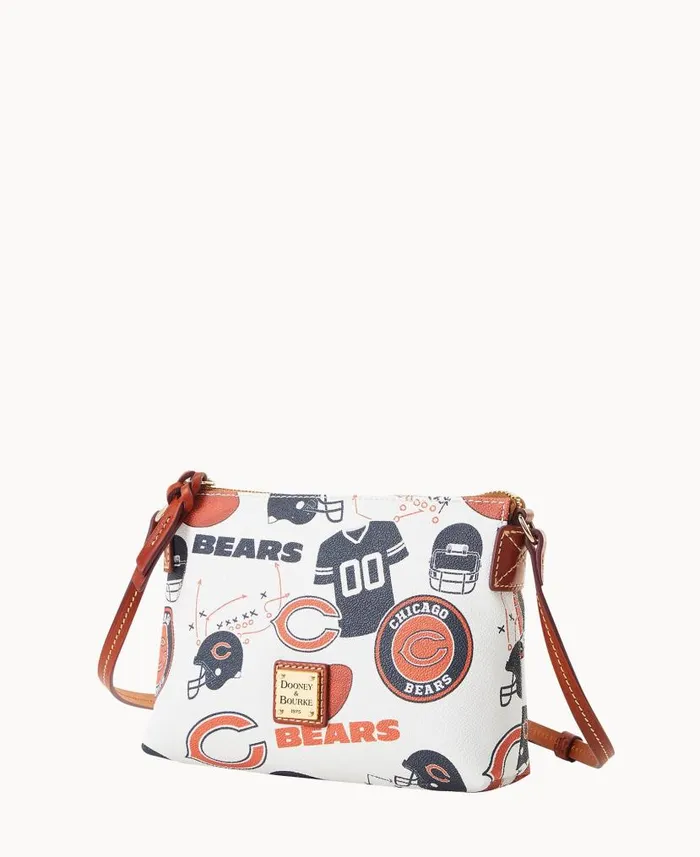 Dooney and Bourke NFL Bears Crossbody Pouchette Bears WomenMen Crossbodies