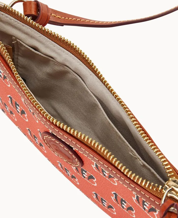 Dooney and Bourke NFL Bengals Large Slim Crossbody Bengals WomenMen Crossbodies Dooney and Bourke NFL Bengals Large Slim Crossbody Bengals WomenMen Crossbodies