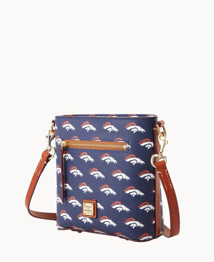 Dooney and Bourke NFL Broncos Small Zip Crossbody Broncos WomenMen Crossbodies Dooney and Bourke NFL Broncos Small Zip Crossbody Broncos WomenMen Crossbodies