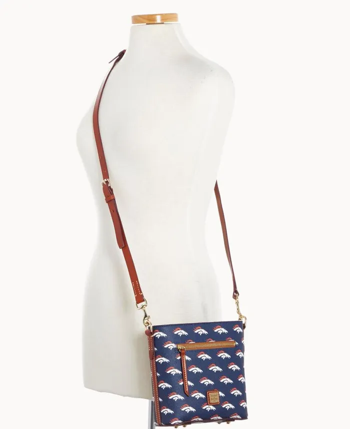 Dooney and Bourke NFL Broncos Small Zip Crossbody Broncos WomenMen Crossbodies Dooney and Bourke NFL Broncos Small Zip Crossbody Broncos WomenMen Crossbodies