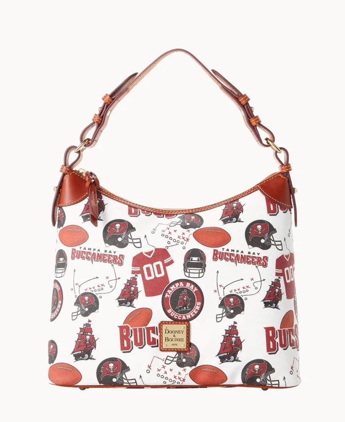 Dooney and Bourke NFL Buccaneers Hobo Buccaneers WomenMen Shoulder Bags
