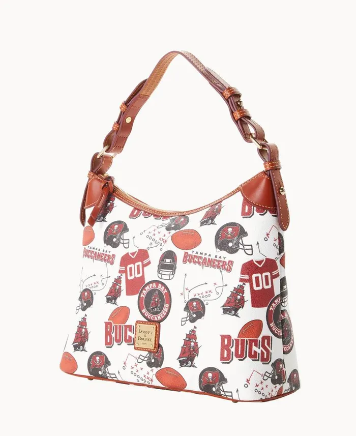 Dooney and Bourke NFL Buccaneers Hobo Buccaneers WomenMen Shoulder Bags