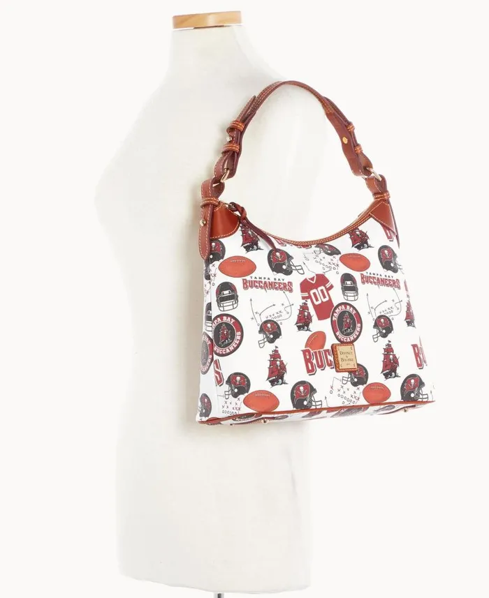 Dooney and Bourke NFL Buccaneers Hobo Buccaneers WomenMen Shoulder Bags