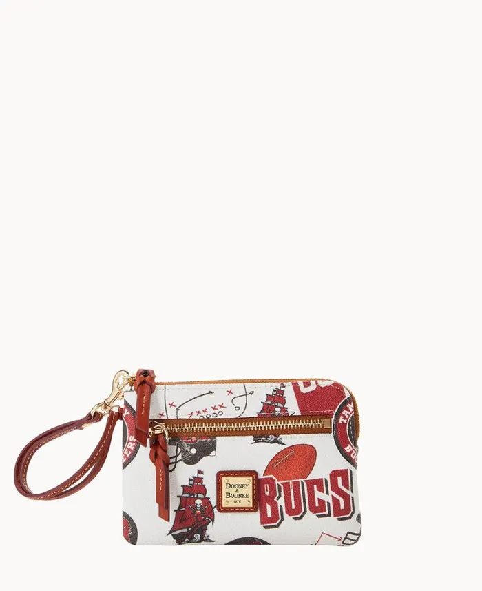 Dooney and Bourke NFL Buccaneers Zip Around Wristlet Buccaneers WomenMen Wallets Dooney and Bourke NFL Buccaneers Zip Around Wristlet Buccaneers WomenMen Wallets