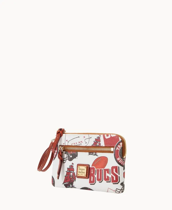 Dooney and Bourke NFL Buccaneers Zip Around Wristlet Buccaneers WomenMen Wallets Dooney and Bourke NFL Buccaneers Zip Around Wristlet Buccaneers WomenMen Wallets