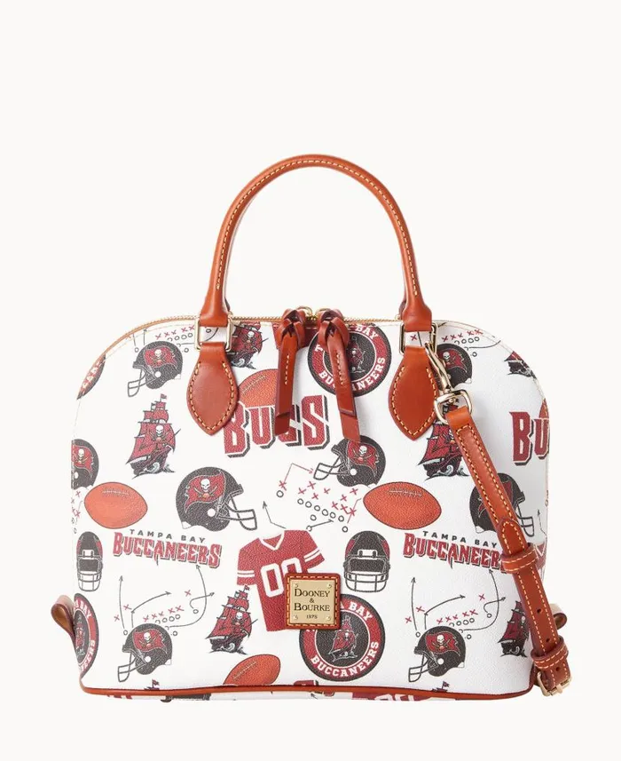 Dooney and Bourke NFL Buccaneers Zip Zip Satchel Buccaneers WomenMen Satchels Dooney and Bourke NFL Buccaneers Zip Zip Satchel Buccaneers WomenMen Satchels