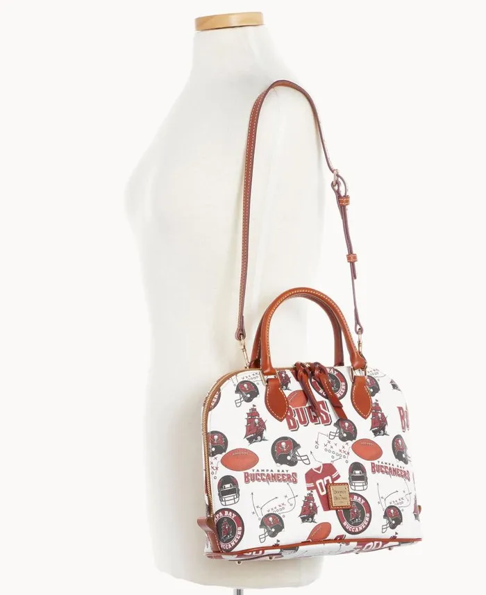 Dooney and Bourke NFL Buccaneers Zip Zip Satchel Buccaneers WomenMen Satchels Dooney and Bourke NFL Buccaneers Zip Zip Satchel Buccaneers WomenMen Satchels