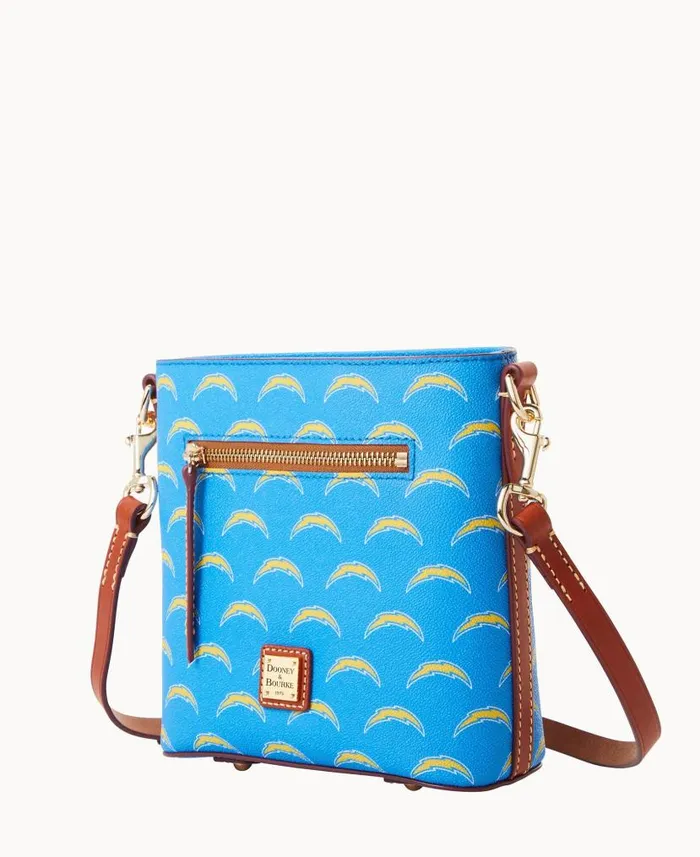 Dooney and Bourke NFL Chargers Small Zip Crossbody Chargers WomenMen Crossbodies Dooney and Bourke NFL Chargers Small Zip Crossbody Chargers WomenMen Crossbodies