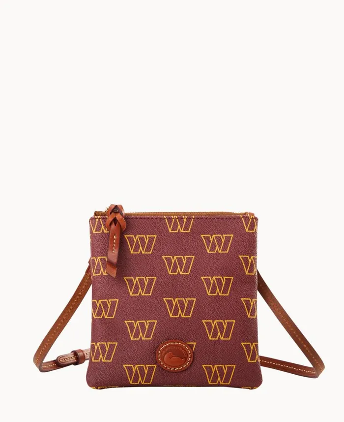 Dooney and Bourke NFL Commanders Small North South Top Zip Crossbody Commanders WomenMen Crossbodies Dooney and Bourke NFL Commanders Small North South Top Zip Crossbody Commanders WomenMen Crossbodies