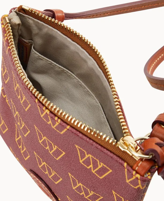 Dooney and Bourke NFL Commanders Small North South Top Zip Crossbody Commanders WomenMen Crossbodies Dooney and Bourke NFL Commanders Small North South Top Zip Crossbody Commanders WomenMen Crossbodies