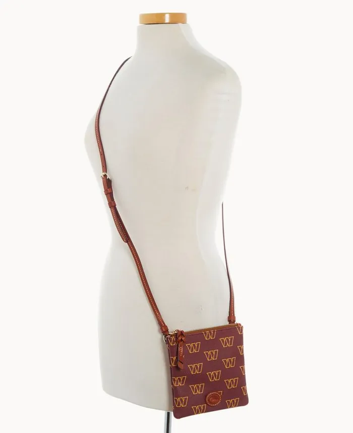 Dooney and Bourke NFL Commanders Small North South Top Zip Crossbody Commanders WomenMen Crossbodies Dooney and Bourke NFL Commanders Small North South Top Zip Crossbody Commanders WomenMen Crossbodies