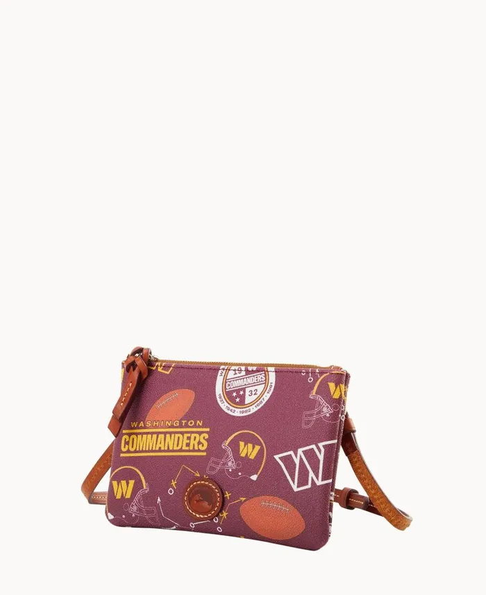 Dooney and Bourke NFL Commanders Top Zip Crossbody Commanders WomenMen Crossbodies Dooney and Bourke NFL Commanders Top Zip Crossbody Commanders WomenMen Crossbodies