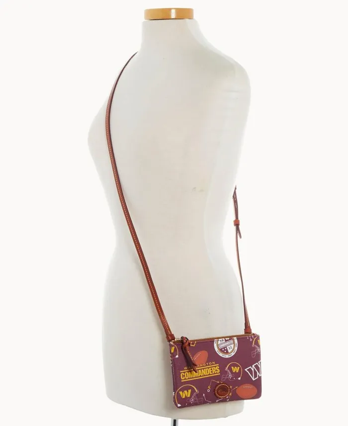 Dooney and Bourke NFL Commanders Top Zip Crossbody Commanders WomenMen Crossbodies Dooney and Bourke NFL Commanders Top Zip Crossbody Commanders WomenMen Crossbodies