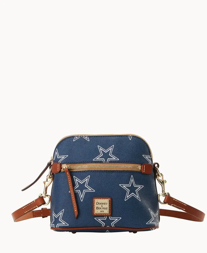 Dooney and Bourke NFL Cowboys Domed Crossbody Cowboys WomenMen Shoulder Bags