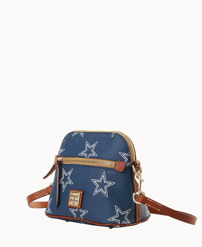 Dooney and Bourke NFL Cowboys Domed Crossbody Cowboys WomenMen Shoulder Bags Dooney and Bourke NFL Cowboys Domed Crossbody Cowboys WomenMen Shoulder Bags