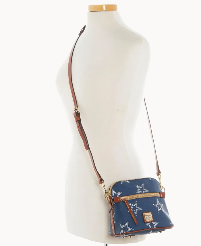 Dooney and Bourke NFL Cowboys Domed Crossbody Cowboys WomenMen Shoulder Bags Dooney and Bourke NFL Cowboys Domed Crossbody Cowboys WomenMen Shoulder Bags