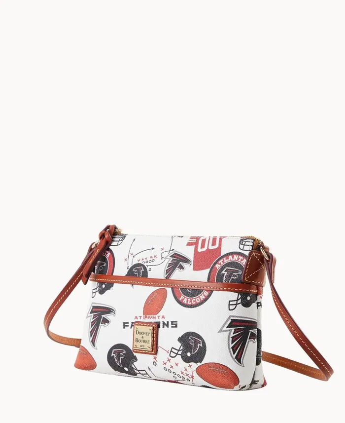 Dooney and Bourke NFL Falcons Ginger Crossbody Falcons WomenMen Crossbodies