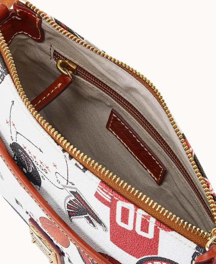 Dooney and Bourke NFL Falcons Ginger Crossbody Falcons WomenMen Crossbodies