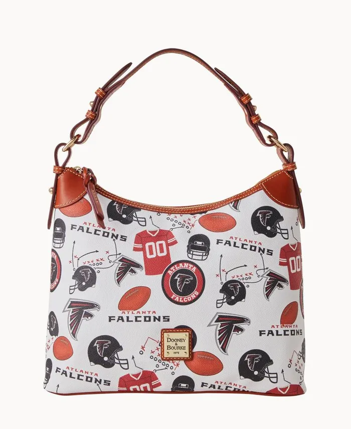 Dooney and Bourke NFL Falcons Hobo Falcons WomenMen Shoulder Bags