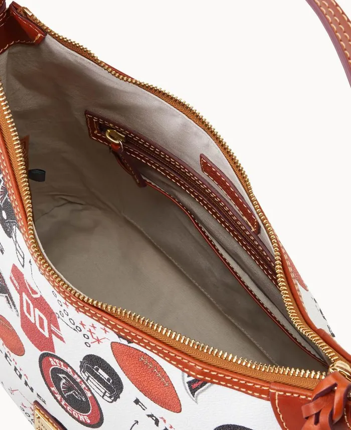 Dooney and Bourke NFL Falcons Hobo Falcons WomenMen Shoulder Bags